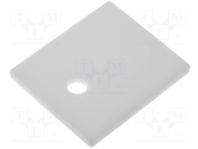Керамична подложка AOS3PSL Термопроводима подложка: керамична; TO3P; L:17,5mm; W:20,5mm